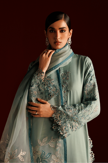 IZNIK | SEMI FORMALS | CC-112 EMBROIDERED CHIFFON