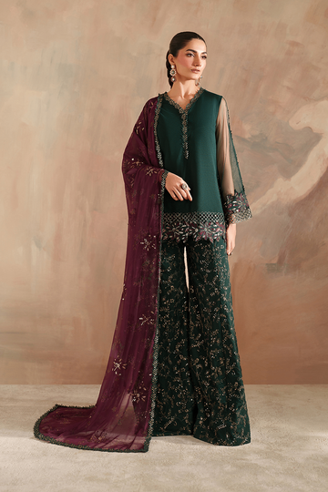 IZNIK | SEMI FORMALS | CC-82 EMBROIDERED NET