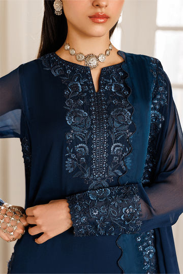 IZNIK | SEMI FORMALS'26 | CC-94 EMBROIDERED CHIFFON