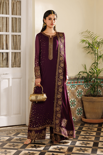 IZNIK | SEMI FORMALS'26 | CC-95 EMBROIDERED CHIFFON