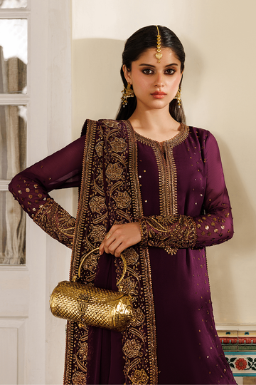 IZNIK | SEMI FORMALS'26 | CC-95 EMBROIDERED CHIFFON
