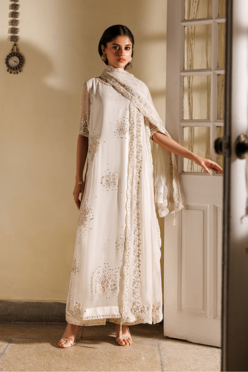 IZNIK | SEMI FORMALS'26 | CC-98 EMBROIDERED CHIFFON