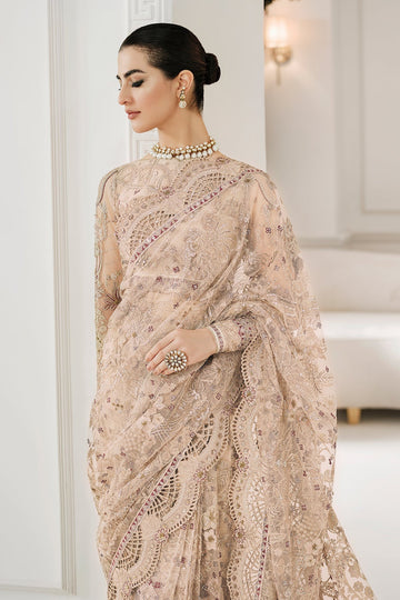 BAROQUE | CHANTELLE | EMBROIDERED NET CH10-01 | SAREE