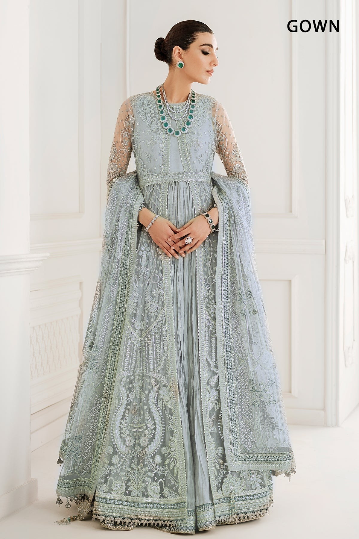 BAROQUE | CHANTELLE | EMBROIDERED NET CH10-05 | GOWN