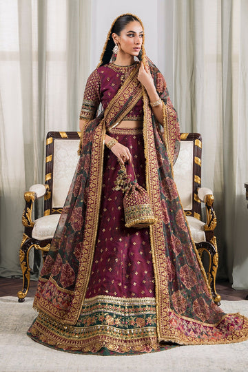 BAROQUE | CHANTELLE | EMBROIDERED CHIFFON CH12-03 | LEHNGA