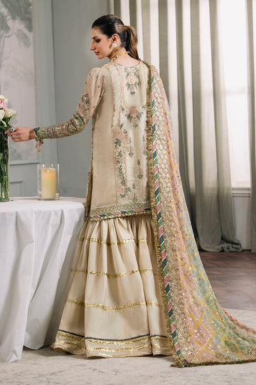 BAROQUE | CHANTELLE | EMBROIDERED MASURI CH12-04 | SHORT | WITH FULL SLEEVES LINING