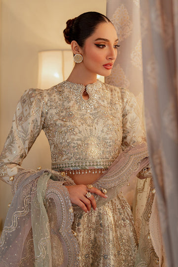 BAROQUE | CHANTELLE | EMBROIDERED NET CH13-06 | LEHNGA