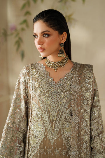 BAROQUE | CHANTELLE | EMBROIDERED CHIFFON CH14-08 | A-LINE SHIRT & SHARARA