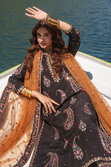 CHARIZMA | EMBROIDERED RAW SILK CMA-6-447