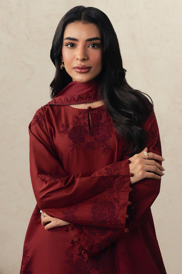 CROSS STITCH | MONSOON EDIT - PREMIUM COLLECTION | CRIMSON BLOOM