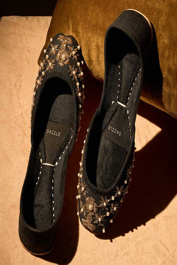 DAZZLE | KHUSSA SHOES | CAMILA (BLACK)