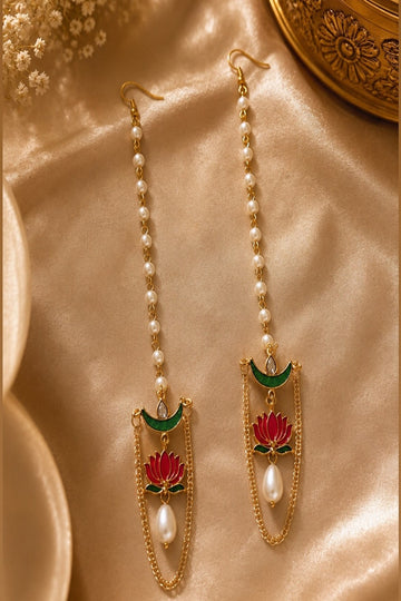 HS | EARRINGS | TRENDY CHAND EARRINGS | DESIGN 01