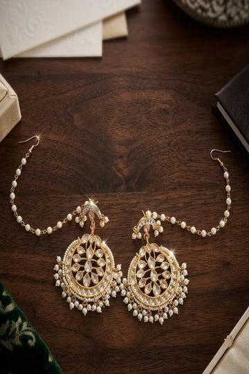 HS | EARRINGS | TRENDY CHAND EARRINGS | DESIGN 03