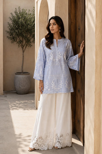 HAFSAH|SANA - BLUE CO-ORD SET
