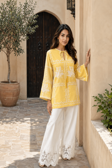 HAFSAH|SANA - YELLOW CO-ORD SET
