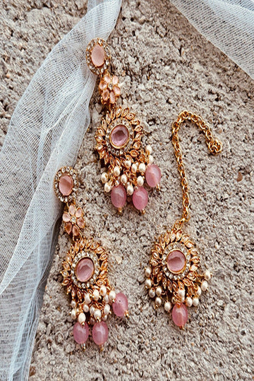 KOH-E-GEM | JEWELLERY | CLEO CURVE MALAA – PINK