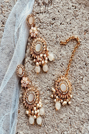 KOH-E-GEM | JEWELLERY | CLEO CURVE MALAA – WHITE