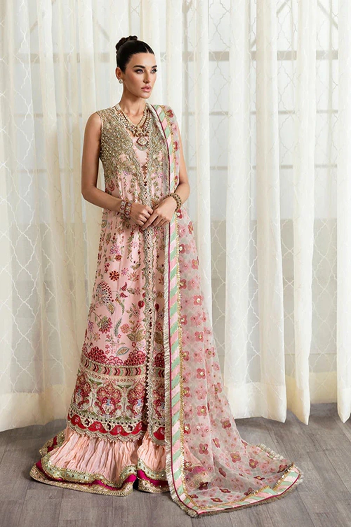 SAIRA SHAKIRA | CRIMSON X SS WEDDING ‘24 | CRYSTAL CHINOISERIE