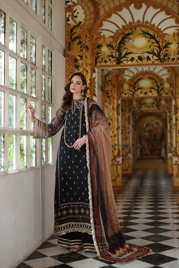 NOOR BY SADIA | NOOR FESTIVE 25 | D1 - BLACK | A