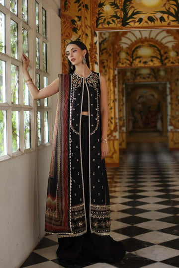 NOOR BY SADIA | NOOR FESTIVE 25 | D1 - BLACK |B