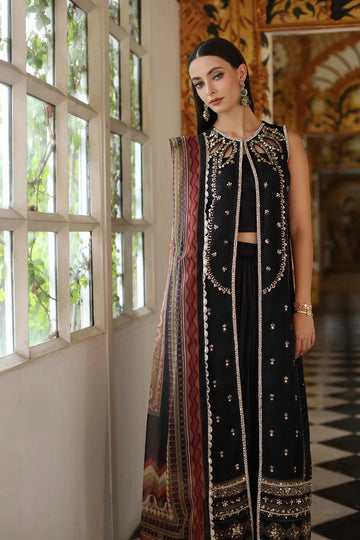 NOOR BY SADIA | NOOR FESTIVE 25 | D1 - BLACK |B