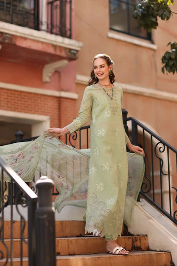 NOOR BY SADIA | EID LUXE PRINTSKHAAS '26 | D2 - A - OPAL MINT