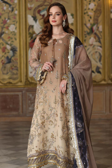 NOOR BY SADIA | NOOR FESTIVE 25 | D2 - BEIGE | A