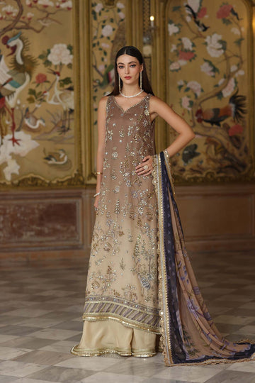 NOOR BY SADIA | NOOR FESTIVE 25 | D2 - BEIGE | B