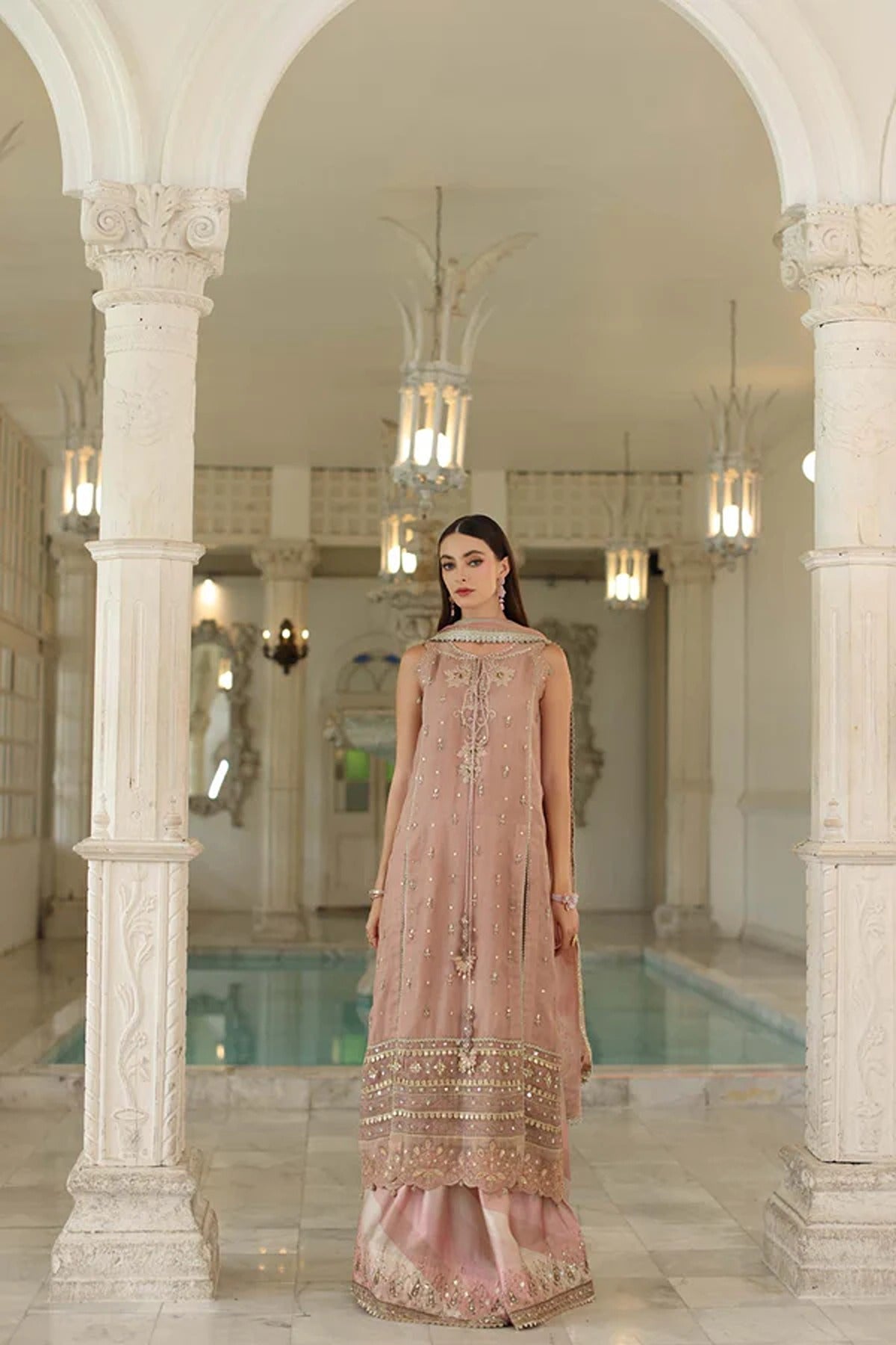 NOOR BY SADIA | NOOR FESTIVE 25 | D4 - TEA PINK | B