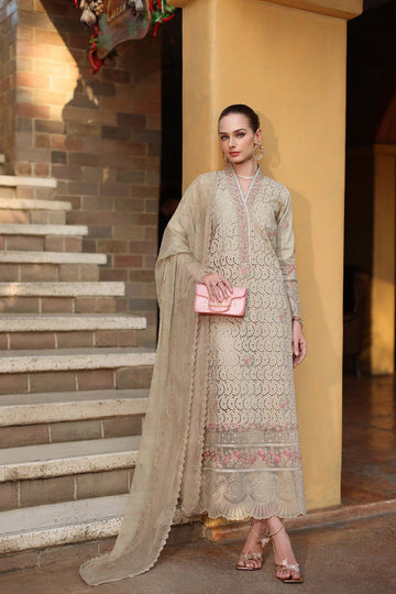 NOOR BY SADIA | LUXURY EID SCHIFFLI LASERKARI '26 | D5 - A - LUNARIA | B