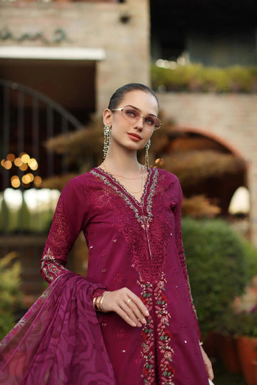 NOOR BY SADIA | LUXURY EID SCHIFFLI LASERKARI '26 | D6 - A - ZELINA | B