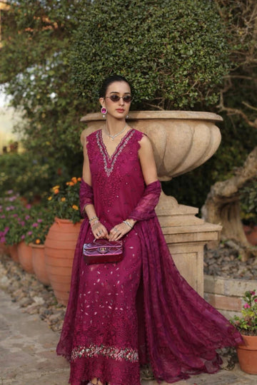 NOOR BY SADIA | LUXURY EID SCHIFFLI LASERKARI '26 | D6 - A - ZELINA | C