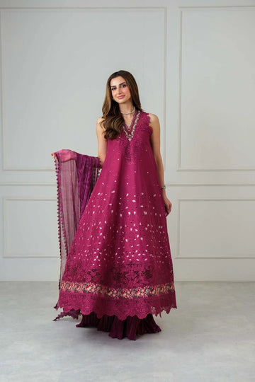 NOOR BY SADIA | LUXURY EID SCHIFFLI LASERKARI '26 | D6 - A - ZELINA | A