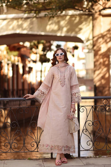 NOOR BY SADIA | EID LUXE PRINTSKHAAS '26 | D6 - B - BALLET PINK