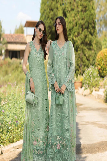 NOOR BY SADIA | LUXURY EID SCHIFFLI LASERKARI '26 | D7 - B - FLORINE | C