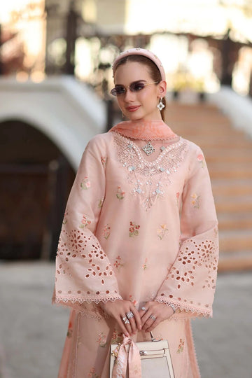 NOOR BY SADIA | EID LUXE PRINTSKHAAS '26 | D8 - B - PEACH BLUSH | A