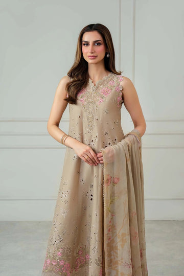 NOOR BY SADIA | LUXURY EID SCHIFFLI LASERKARI '26 | D9 - B - VELISSE | C