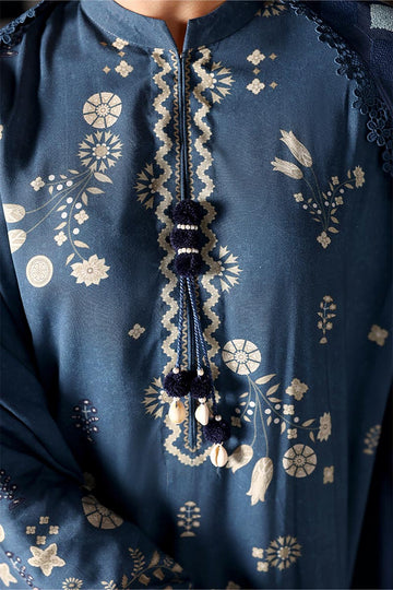 CROSS STITCH | KHADDAR-LINEN-MARINA'25 | DREAMY DUNE