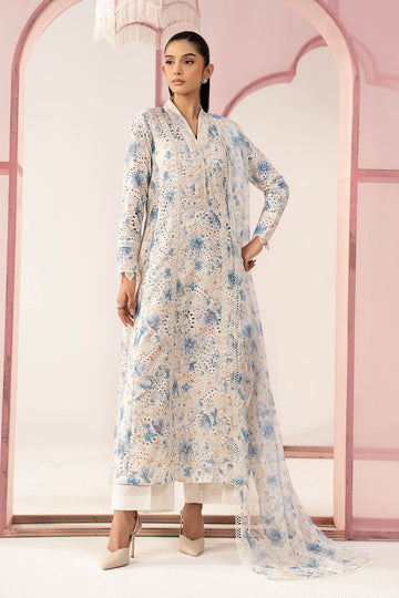 MARIA B | DESI SUMMER PIE | 3 PIECE EMBROIDERED LAWN SUIT | DW-EA26-106-FEROZI