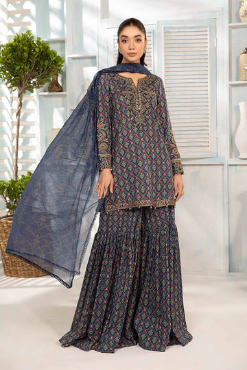 MARIA B | LUXURY PRET | PRINTED LAWN SUIT | DW-EA24-71