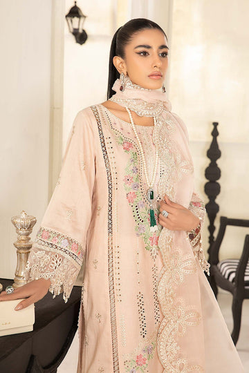 MARIA B | READY TO WEAR | 3 PIECE EMBROIDERED DOBBY SUIT | DW-EF24-16