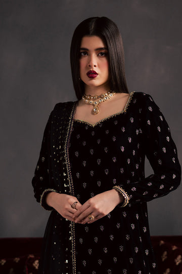 BATIK | ZEENAT - LUXE VELVET EDIT | DARK HAZE
