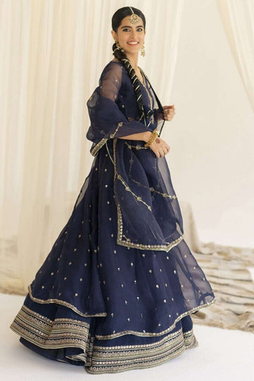 DYOT | NARJIS | DEEP BLUE ANARKALI