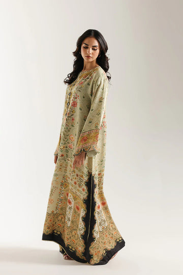 ETHNC | PRINTED KAFTAN | APPLE GREEN | E3521-103-127