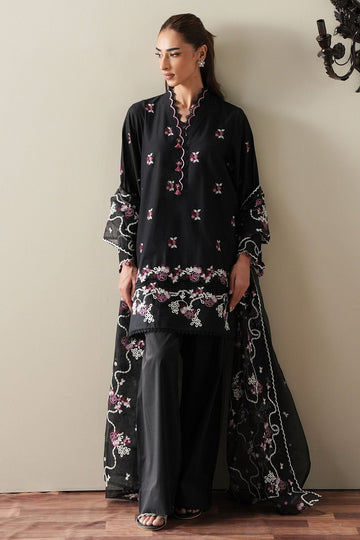 CROSS STITCH | MAHIRI EMBROIDERED COLLECTION | EBONY MIST