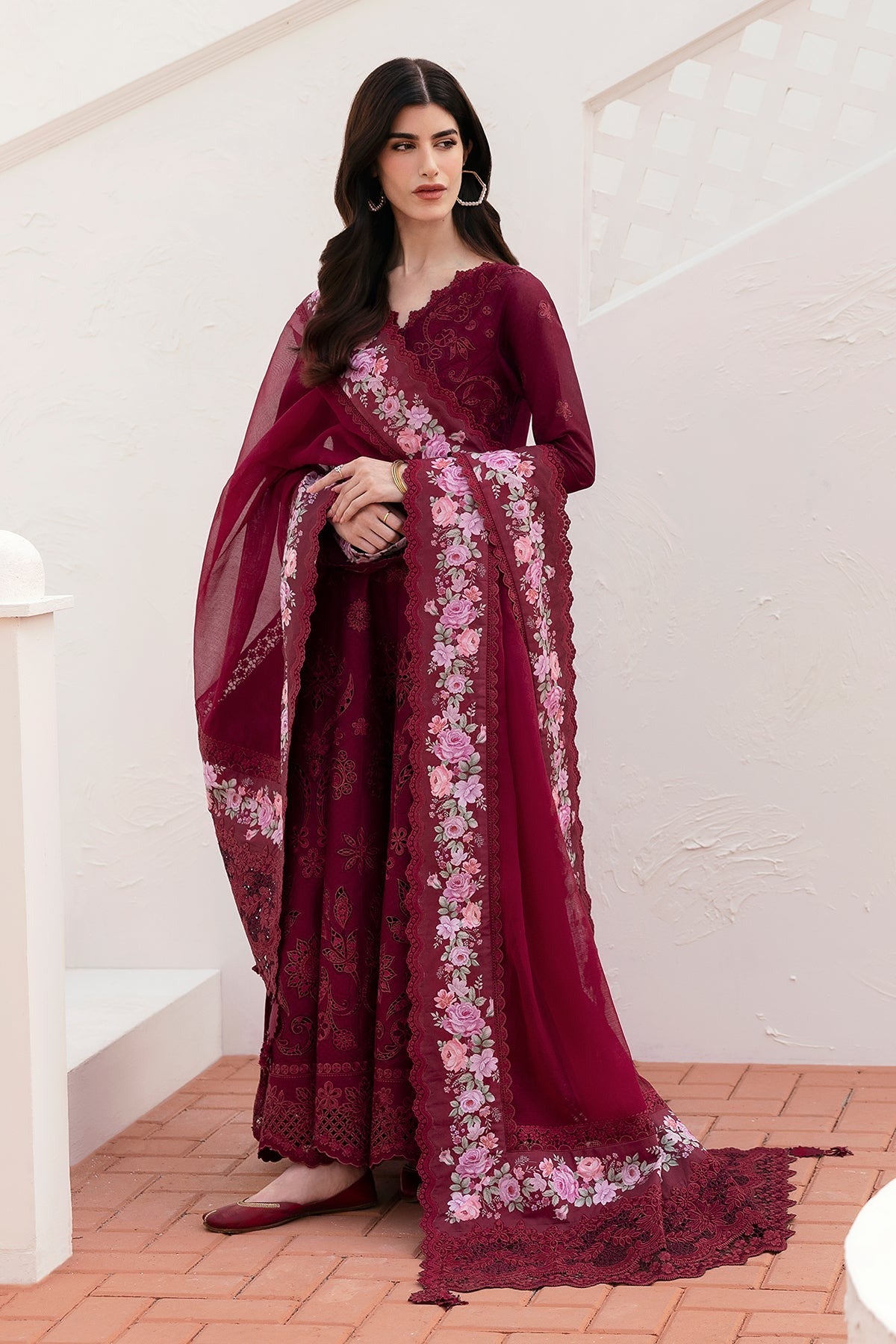 BAROQUE | EMBROIDERED LAWN EL-D05