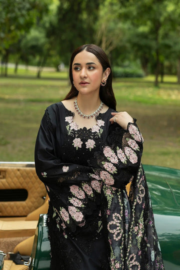 ELAF PREMIUM | LUXURY LAWN VOL II '26 | ELQ-5B BLACK MASCARA
