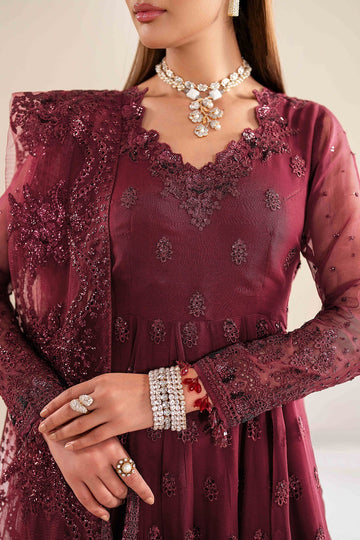 BAROQUE  | EMBROIDERED CHIFFON UF-618