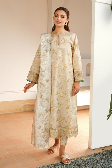 BAROQUE  | EMBROIDERED LAWN UF-655