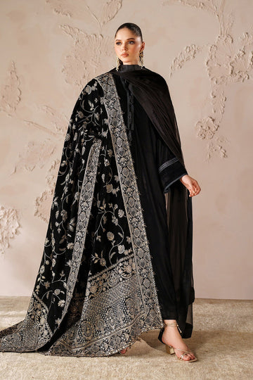BAROQUE | SHAWLS | EMBROIDERED VELVET SHAWL VS-57